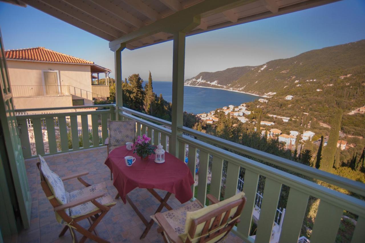 Deep Blue- Rosemary Sea View Apartment Ayios Nikitas Ngoại thất bức ảnh