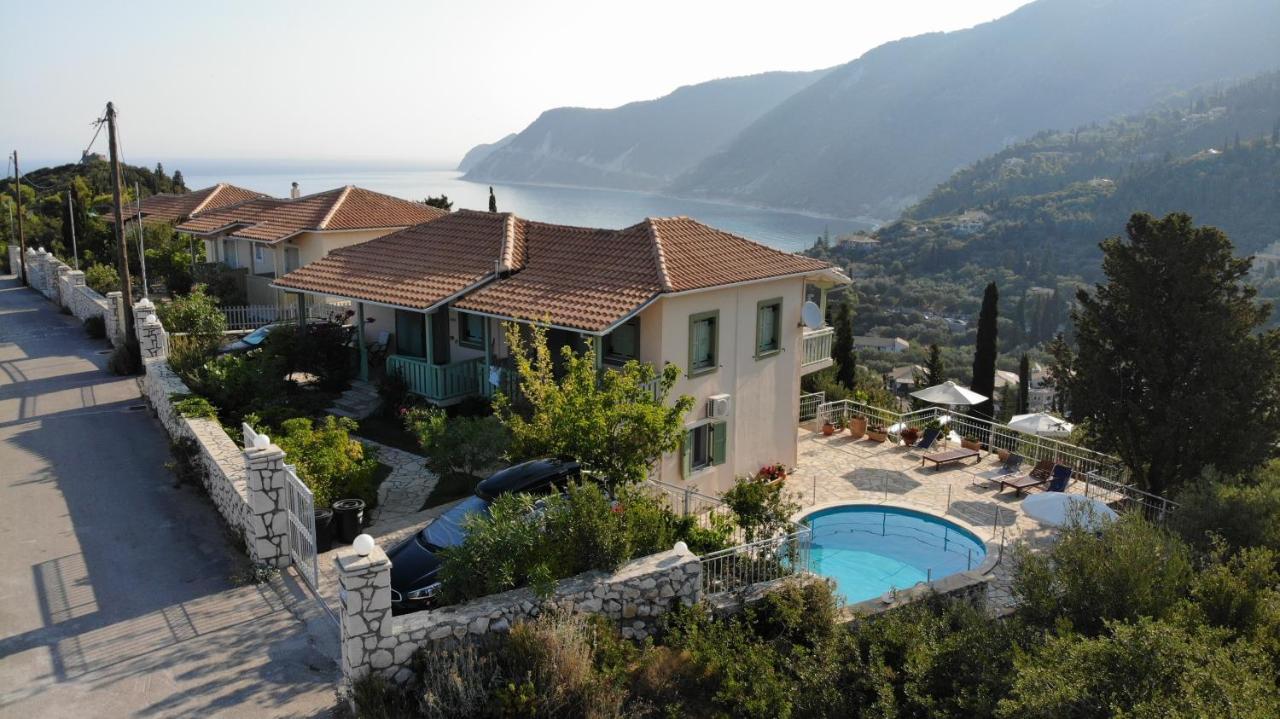 Deep Blue- Rosemary Sea View Apartment Ayios Nikitas Ngoại thất bức ảnh