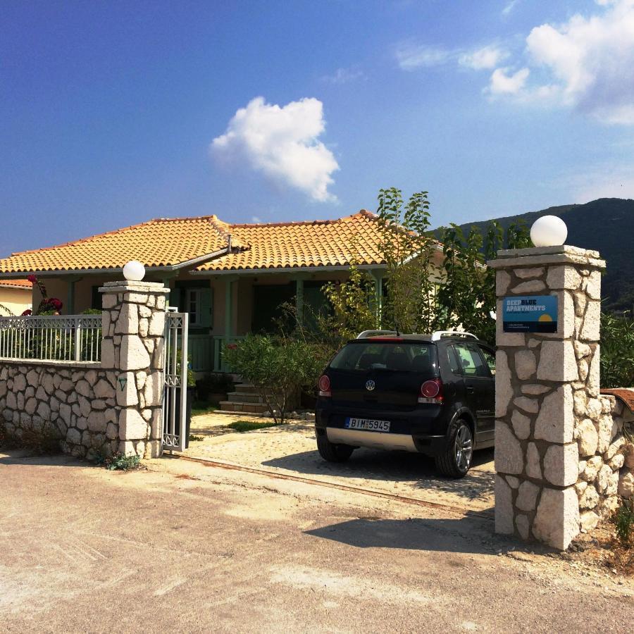 Deep Blue- Rosemary Sea View Apartment Ayios Nikitas Ngoại thất bức ảnh