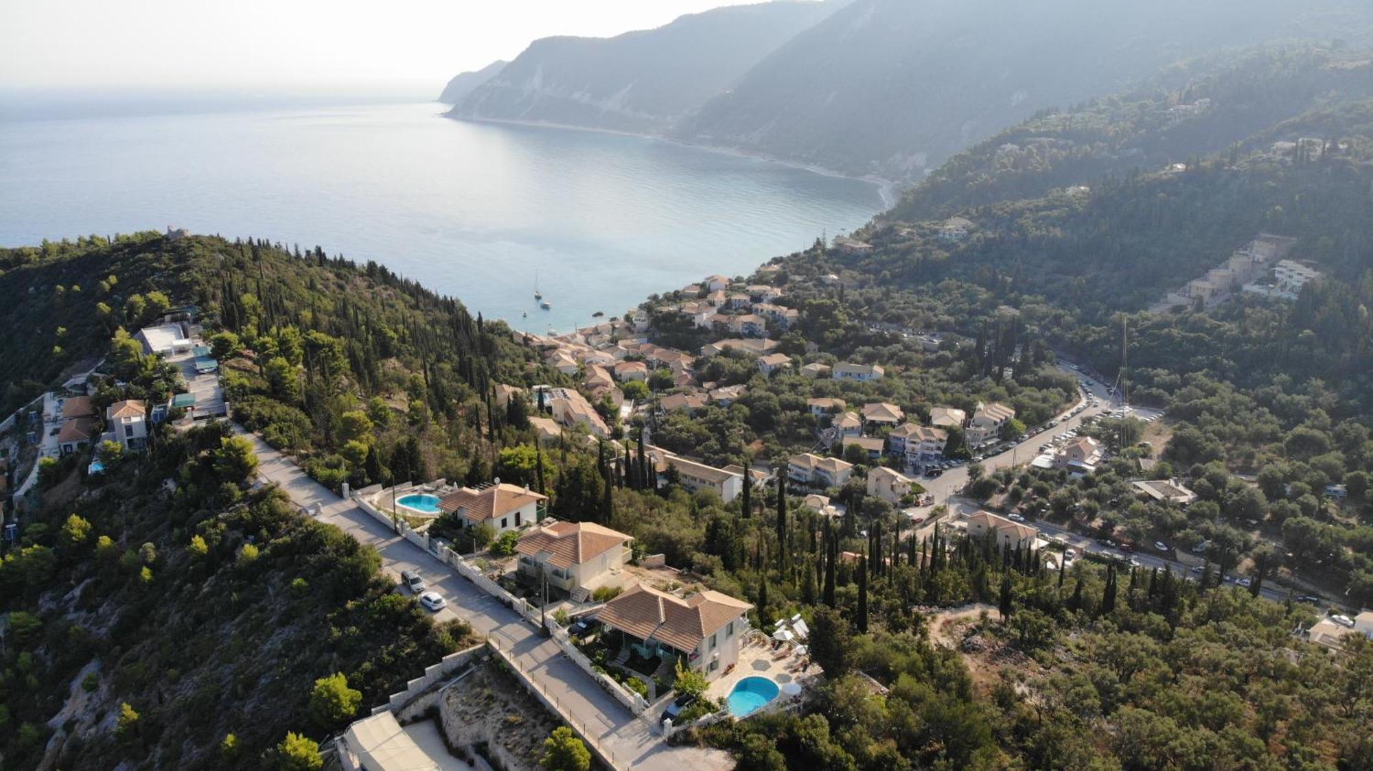 Deep Blue- Rosemary Sea View Apartment Ayios Nikitas Ngoại thất bức ảnh